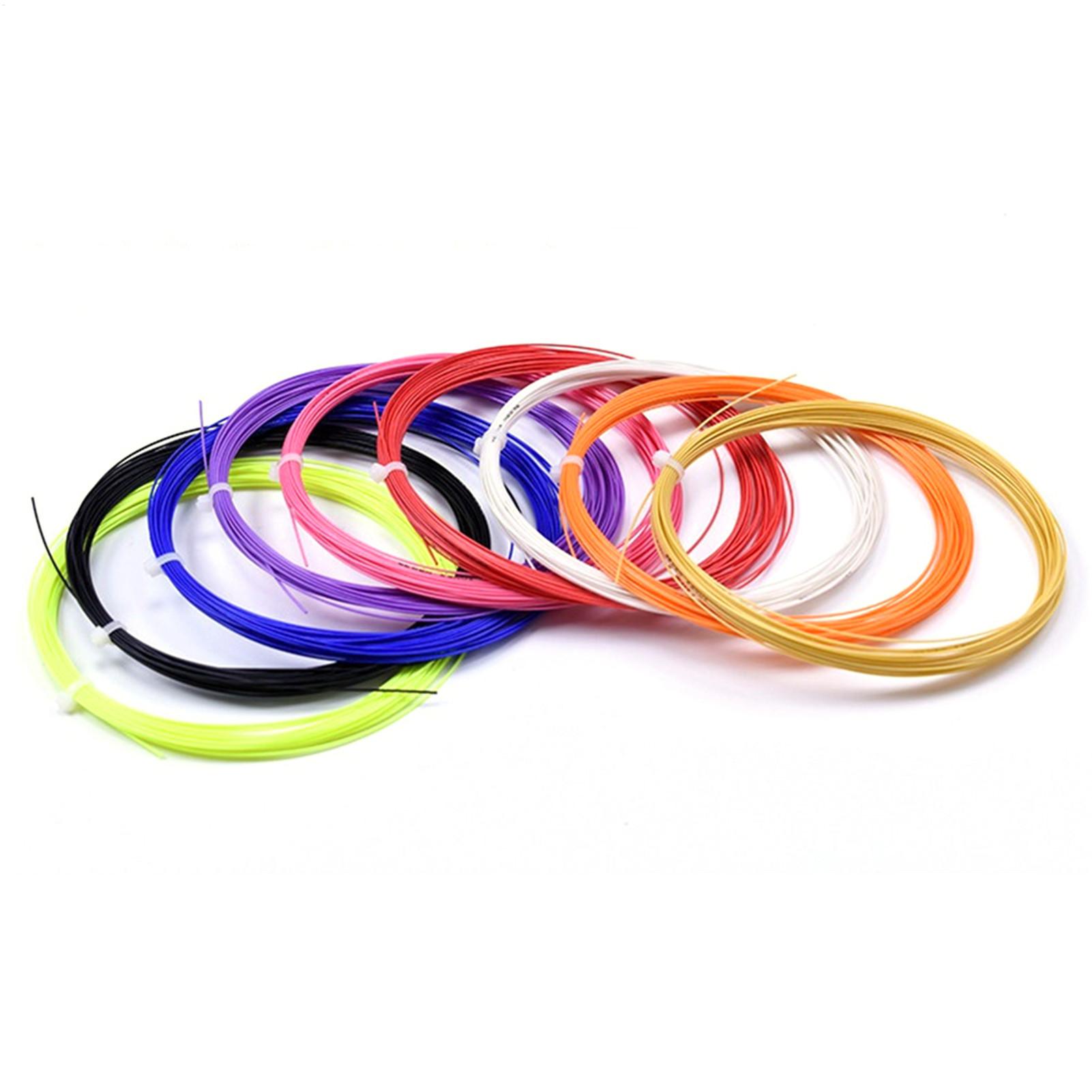 Badminton Yonex String - สายเอ็นแบดมินตัน BG65 สายเอ็นแบดมินตันแบบม้วน สายเอ็นแบดมินตันแบบม้วนที่ทนทาน สายเอ็นแบดมินตันสำหรับการฝึกกีฬา อุปกรณ์เสริมทดแทน