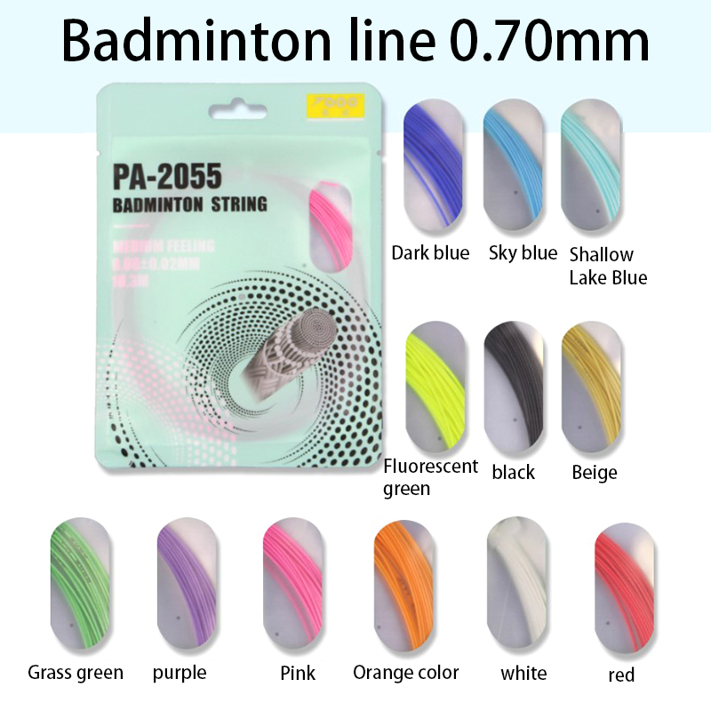 Badminton Yonex String - PA-2055 senar badminton senar badminton ความต้านทานความยืดหยุ่นสูงในการเล่นไม้แบดมินตันทีมยิม