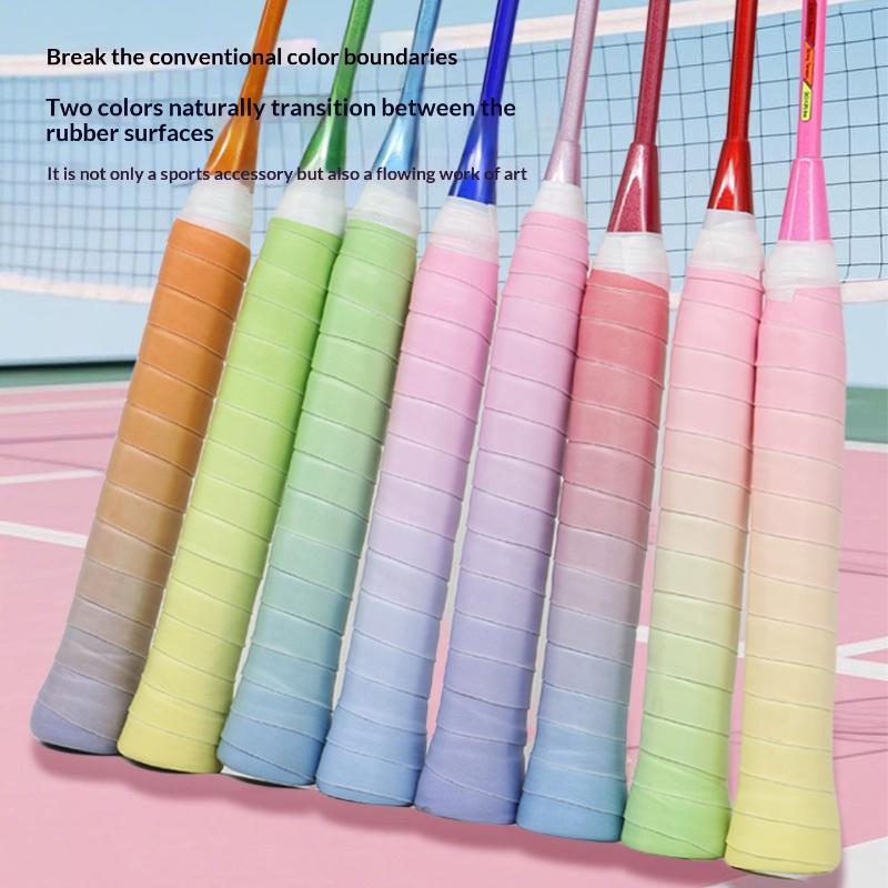 Badminton Rules - 10 ชิ้น ที่พันด้ามจับไม้เทนนิส PU ซับเหงื่อ ทนทาน