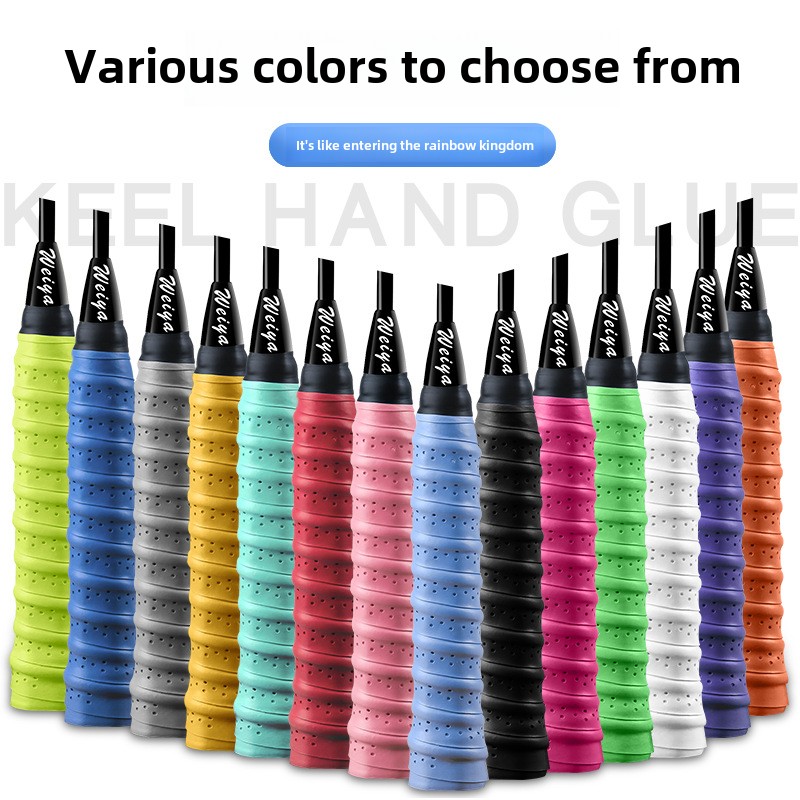 Badminton Yonex String - 10Pcs Grip เทปไม้เทนนิส Anti-SLIP ดูดซับเหงื่อตกปลากลางแจ้ง Rod