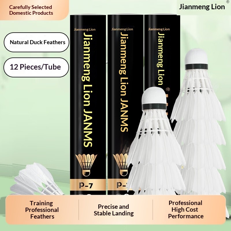 ลูกแบดมินตันขนห่าน Lion 12 แพ็ - Badminton Victory บทวิจารณ์และราคา