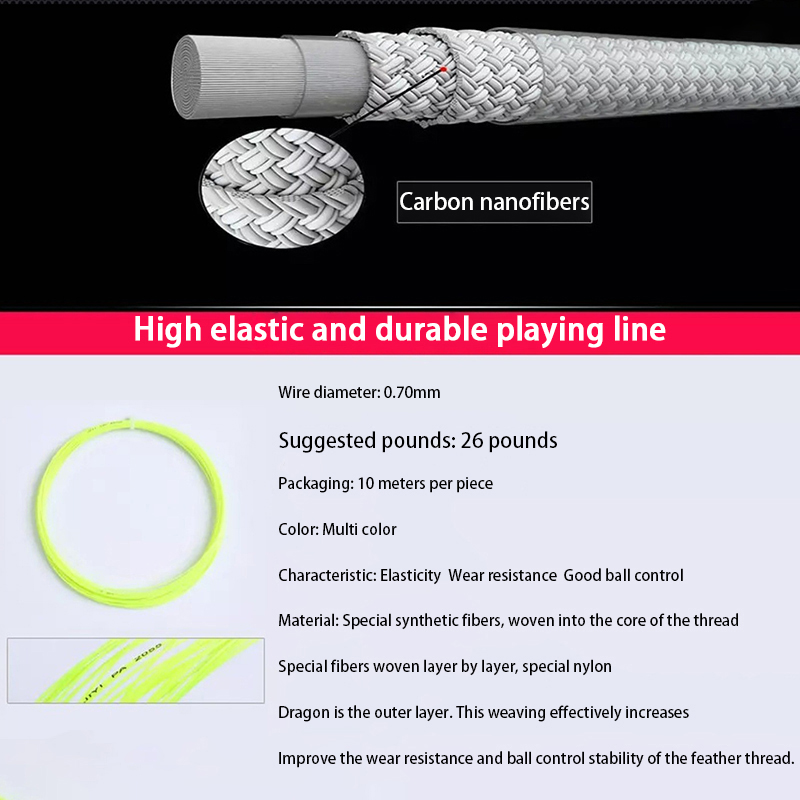 PA-2055 senar badminton senar  - Badminton Yonex String บทวิจารณ์และราคา
