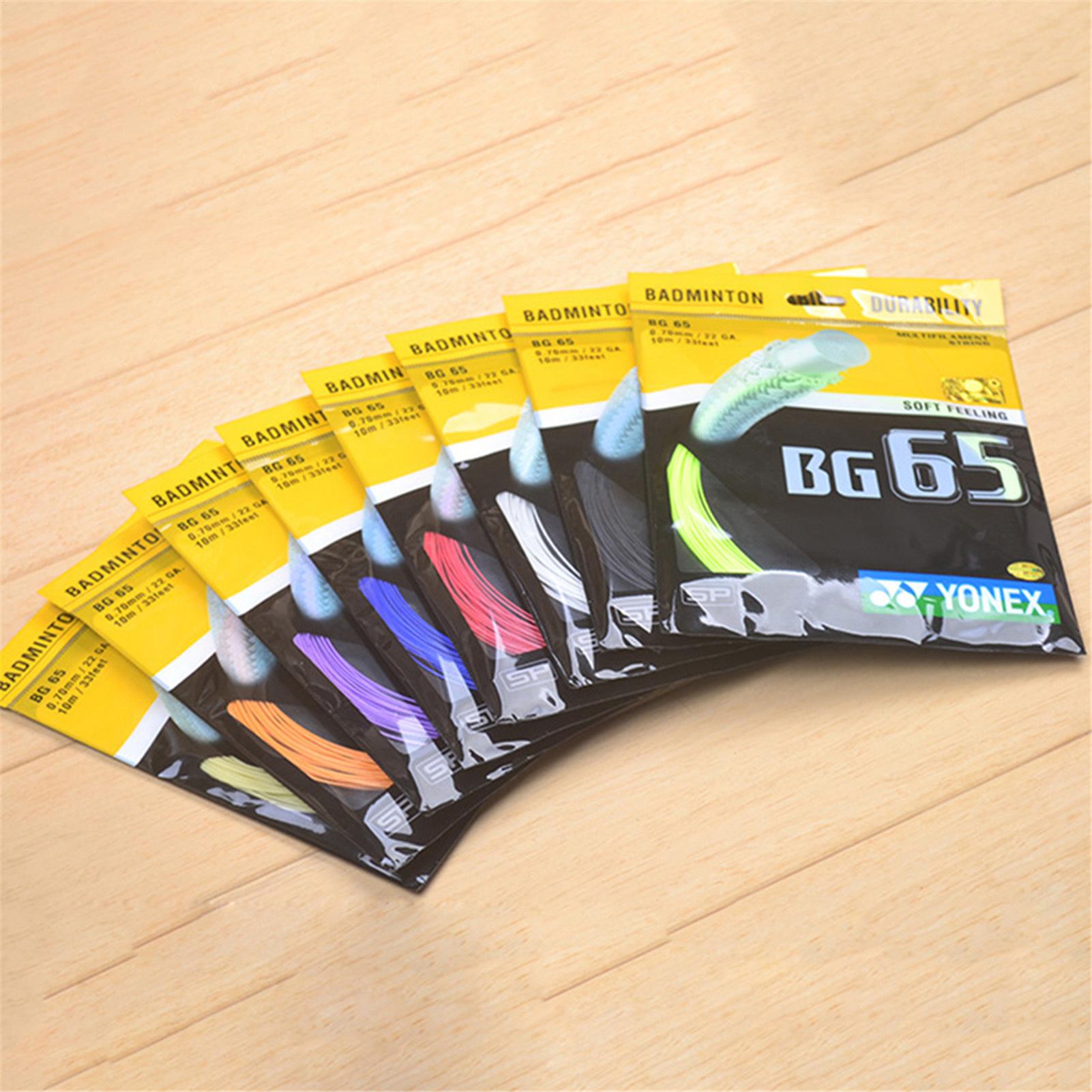 เอ็นแบดมินตัน สายรุ้ง 10 เมตร  - Badminton Yonex String บทวิจารณ์และราคา