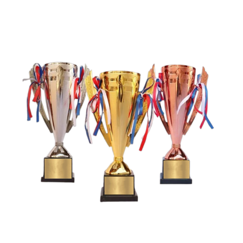 ถ้วยรางวัลสีทองสูง 11/15 นิ้ว  - Badminton Victory บทวิจารณ์และราคา