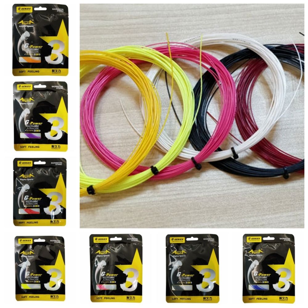 10ชิ้นสตริงแบดมินตัน G3 0.7มม. - Badminton Yonex String บทวิจารณ์และราคา