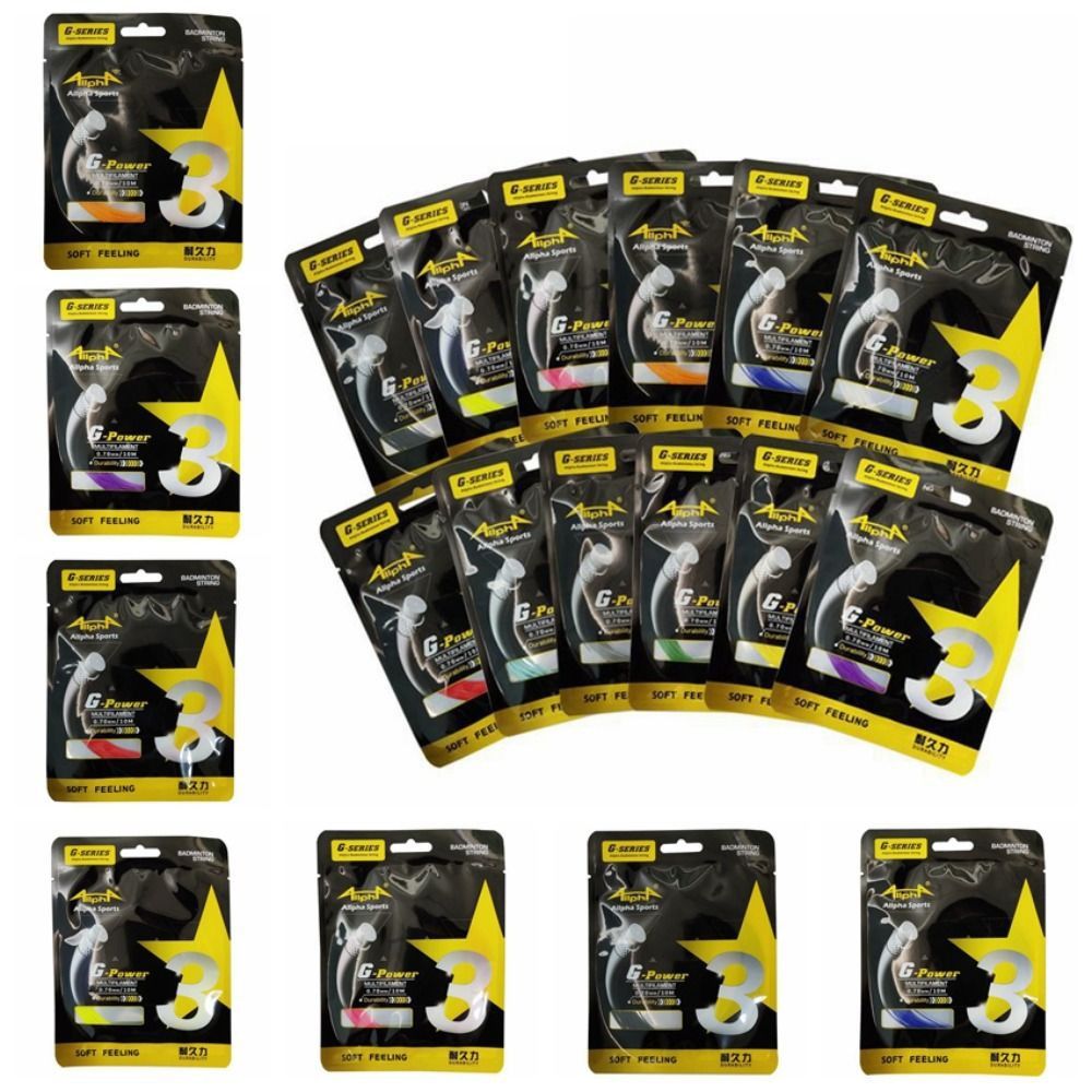 10ชิ้นสตริงแบดมินตัน G3 0.7มม. - Badminton Yonex String บทวิจารณ์และราคา