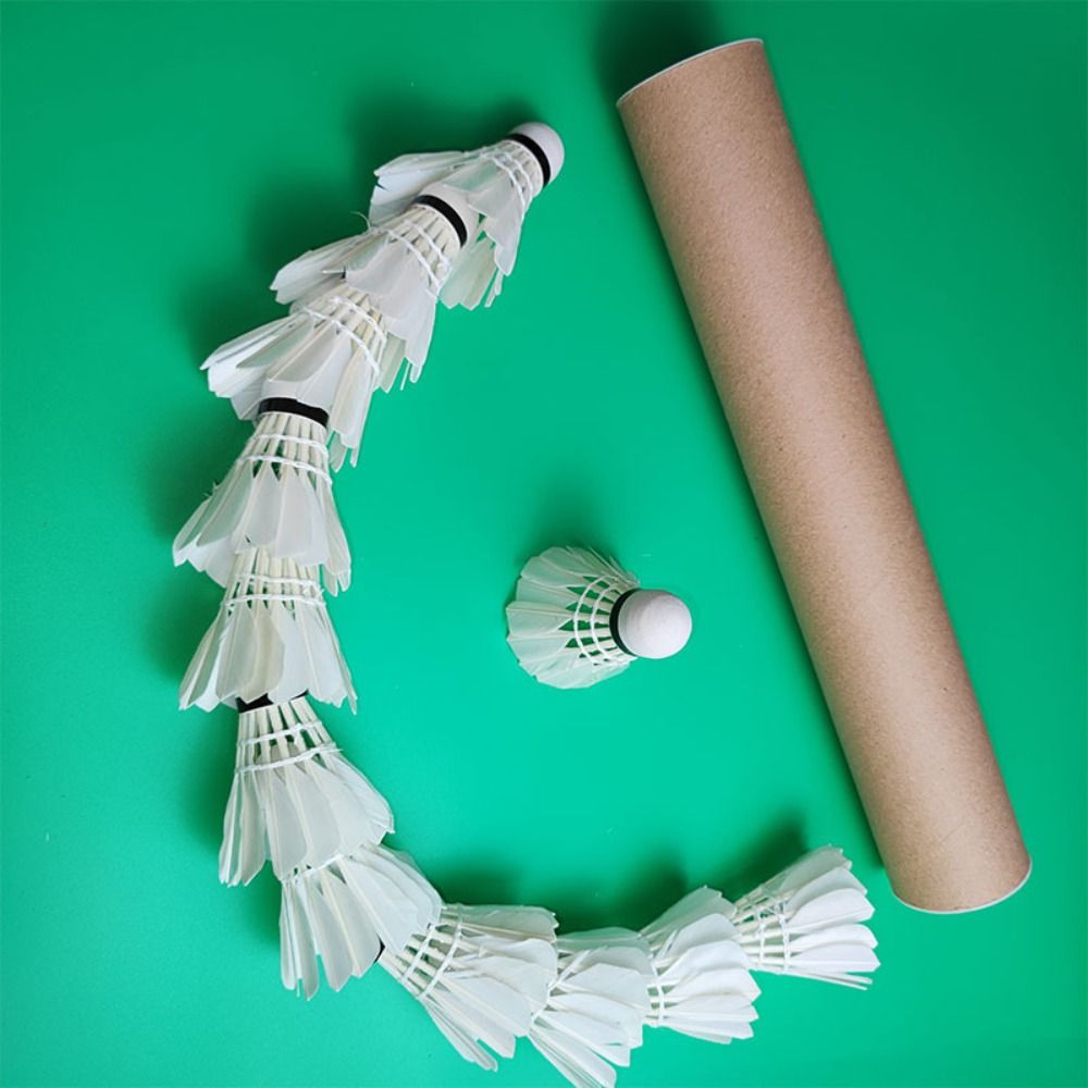 3/6/12 ชิ้น ลูกแบดมินตันสีขาวใ - Badminton Victory บทวิจารณ์และราคา